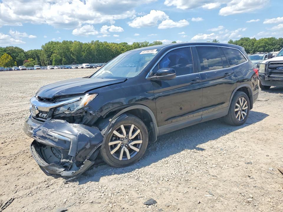 HONDA PILOT 2019 with VIN 5FNYF5H5XKB009565 - Photo from auction