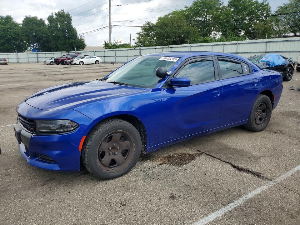 DODGE CHARGER 2019 with VIN 2C3CDXAG1KH585356 - Photo from auction