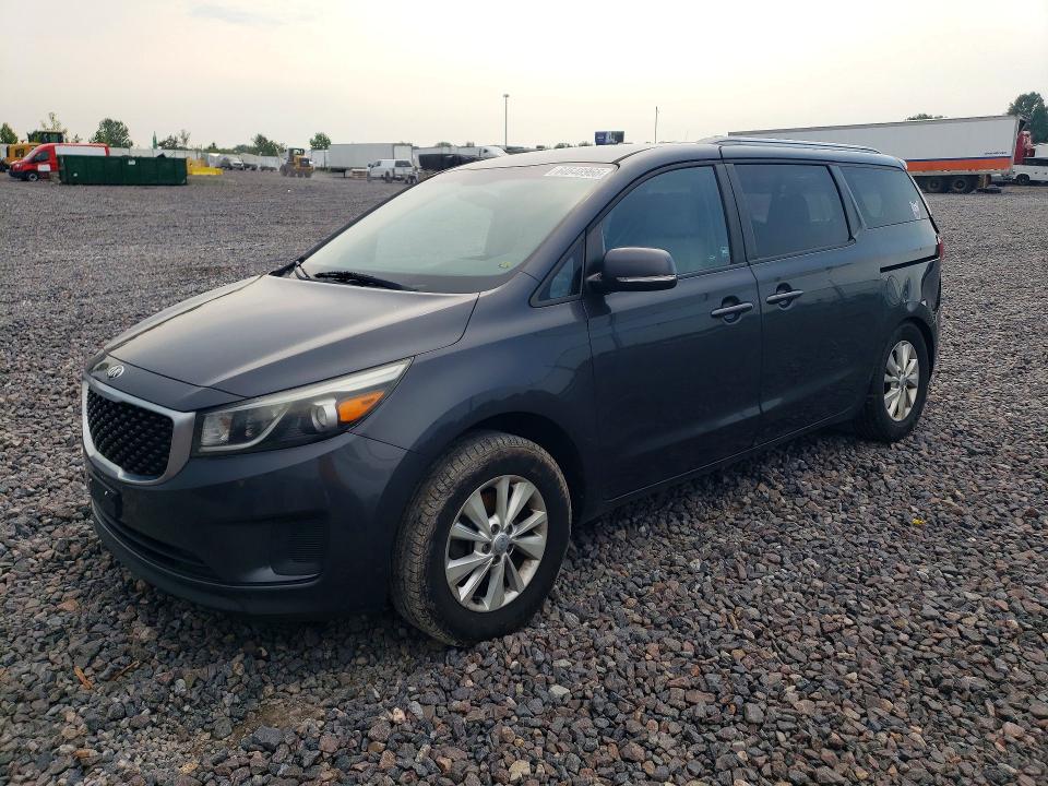 KIA SEDONA 2015 with VIN KNDMB5C13F6069302 - Photo from auction