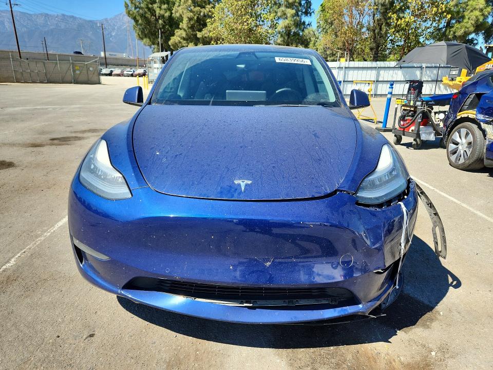 Photo 5 from auction – 2021 TESLA MODEL Y with VIN 5YJYGDEE7MF097201