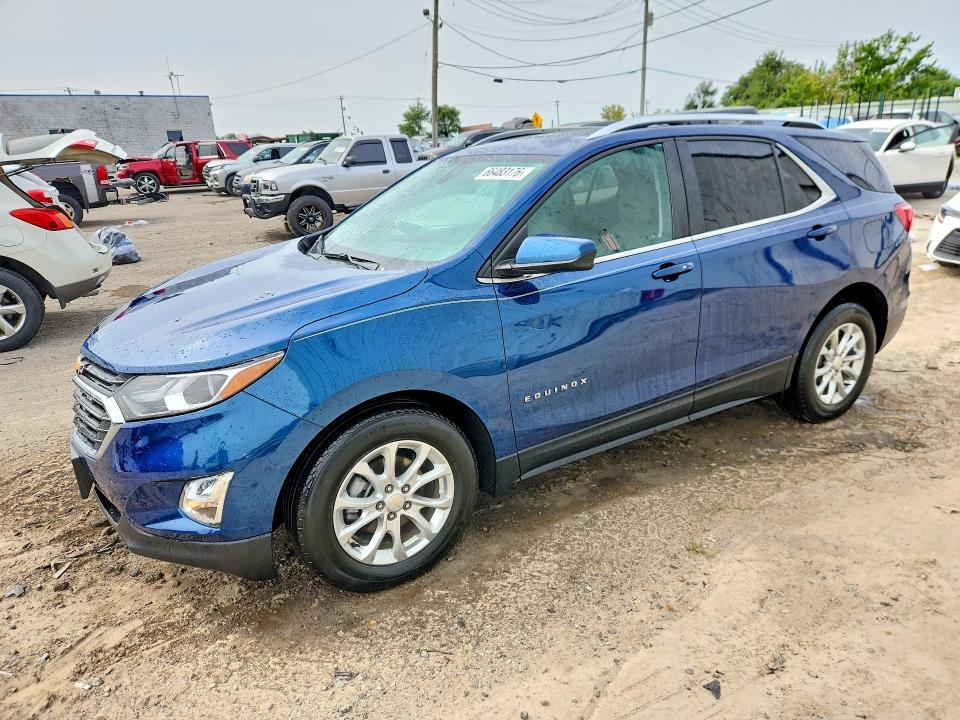 Photo 1 from auction – 2021 CHEVROLET EQUINOX with VIN 3GNAXKEV0ML309256