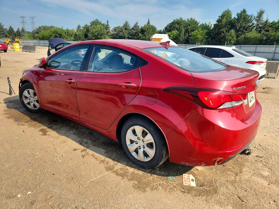 Photo 2 from auction – 2016 HYUNDAI ELANTRA with VIN KMHDH4AEXGU526999