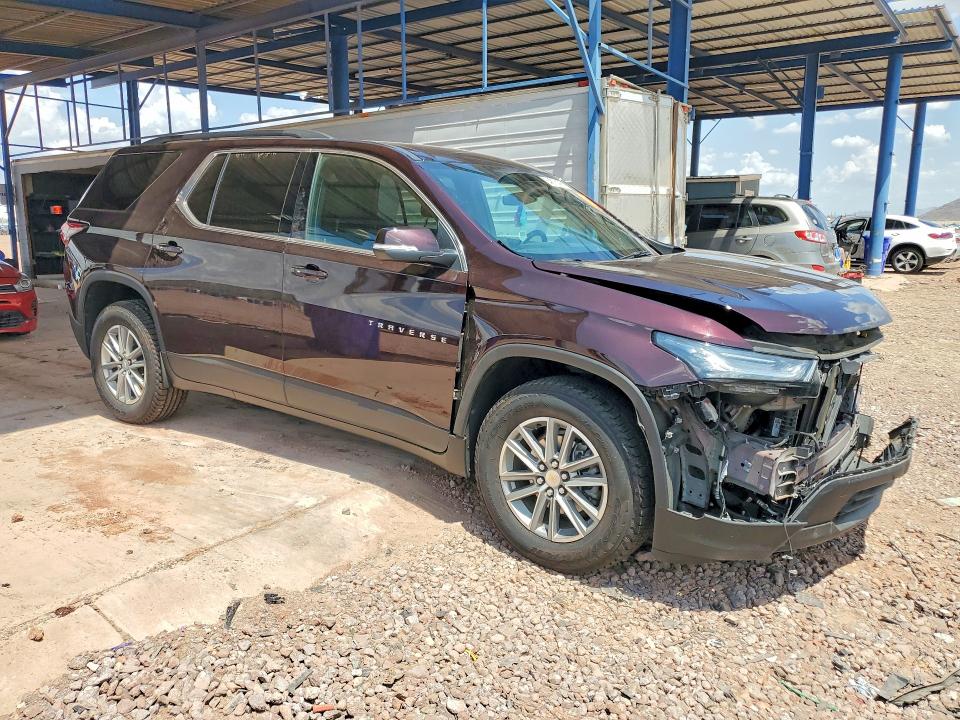 Photo 4 from auction – 2023 CHEVROLET TRAVERSE with VIN 1GNERGKW6PJ186726