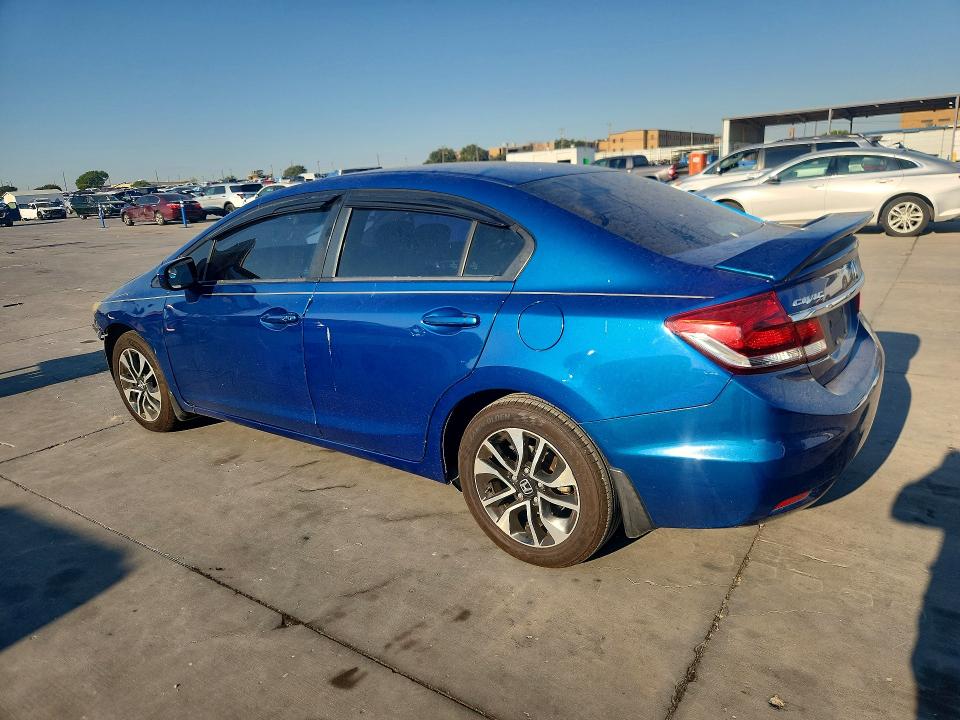 Photo 2 from auction – 2015 HONDA CIVIC with VIN 19XFB2F8XFE002819