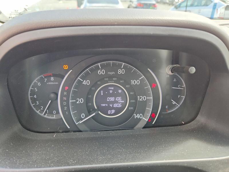 Photo 9 from auction – 2014 HONDA CR-V with VIN 5J6RM4H56EL009577