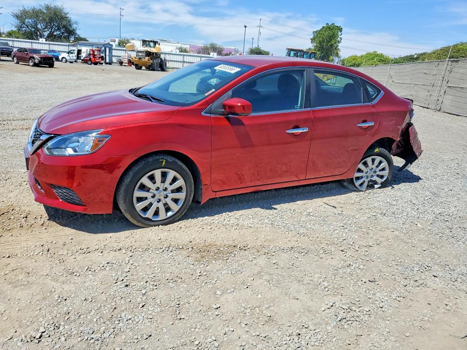 NISSAN SENTRA 2017 with VIN 3N1AB7AP8HY356204 - Photo from auction