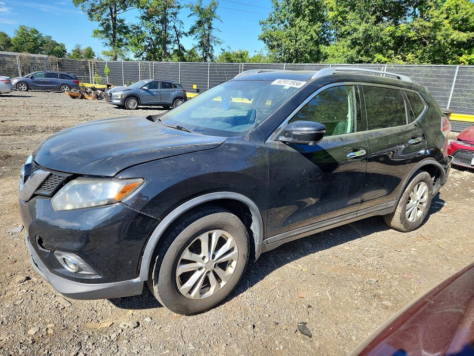 Photo 1 from auction – 2016 NISSAN ROGUE with VIN 5N1AT2MV1GC869854