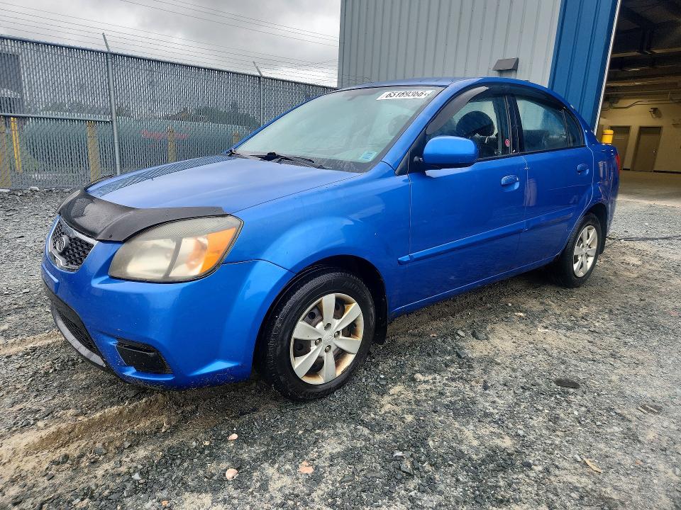 KIA RIO 2010 with VIN KNADH4B32A6596054 - Photo from auction