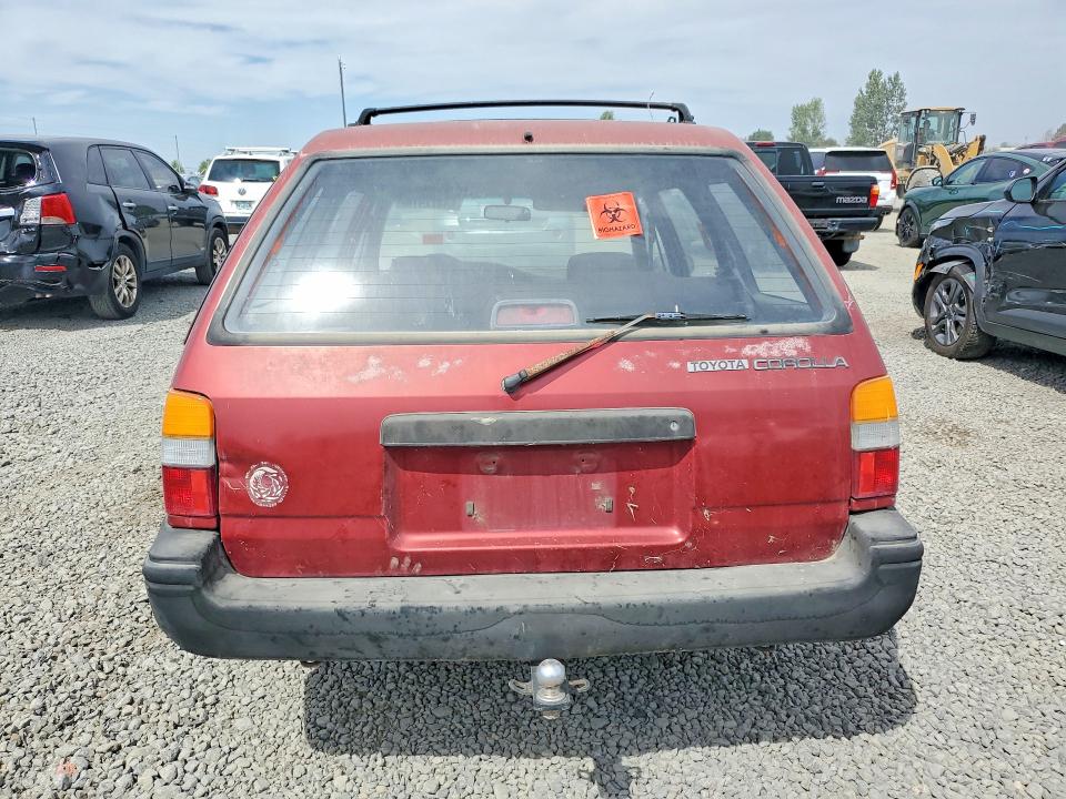 Photo 6 from auction – 1988 TOYOTA COROLLA with VIN JT2AE92W1K3180885
