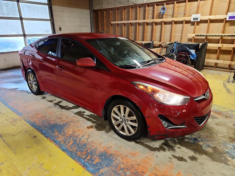 Photo 4 from auction – 2016 HYUNDAI ELANTRA with VIN KMHDH4AEXGU544516