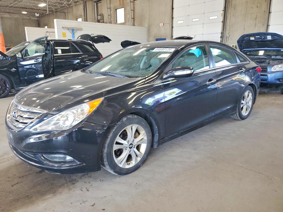 HYUNDAI SONATA 2013 with VIN 5NPEC4AC1DH801381 - Photo from auction