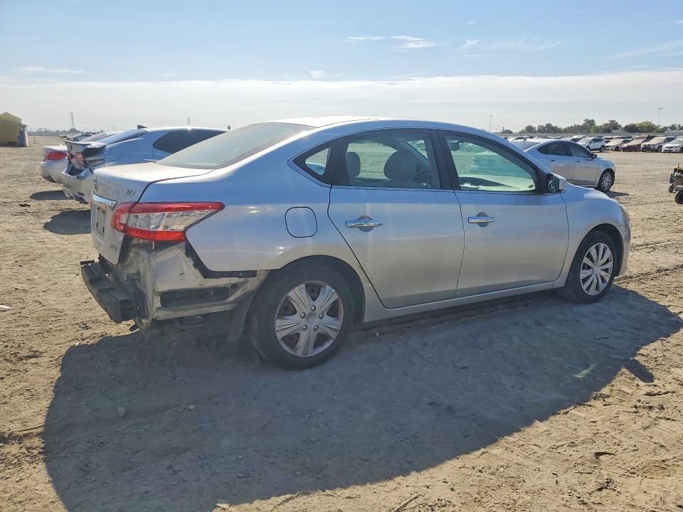 Photo 3 from auction – 2013 NISSAN SENTRA with VIN 3N1AB7AP9DL611658
