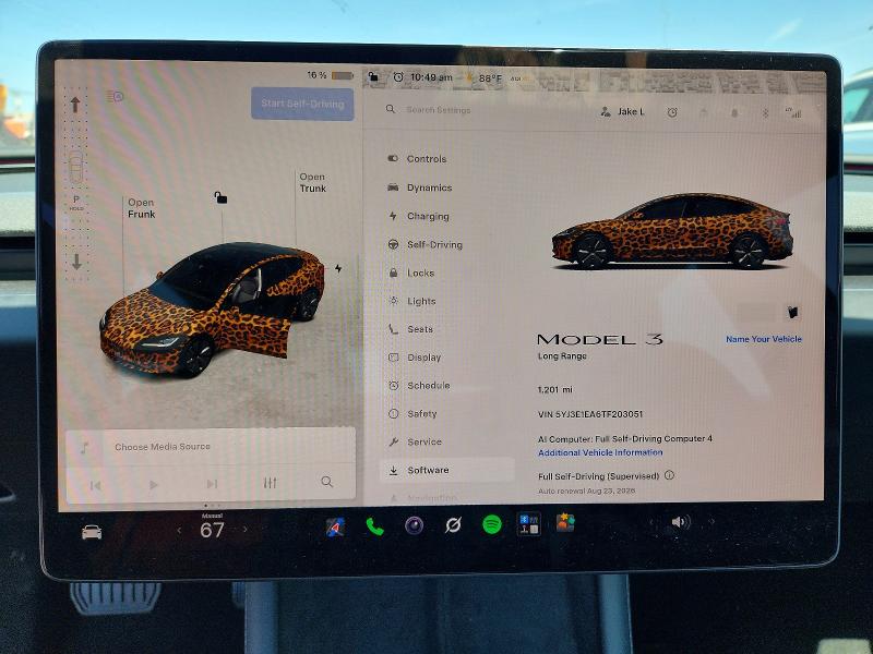 Foto 9 de la subasta – 2026 TESLA MODEL 3 con VIN 5YJ3E1EA6TF203051