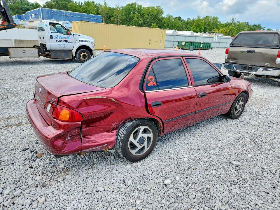 Photo 3 from auction – 2000 TOYOTA COROLLA with VIN 1NXBR12E4YZ403492