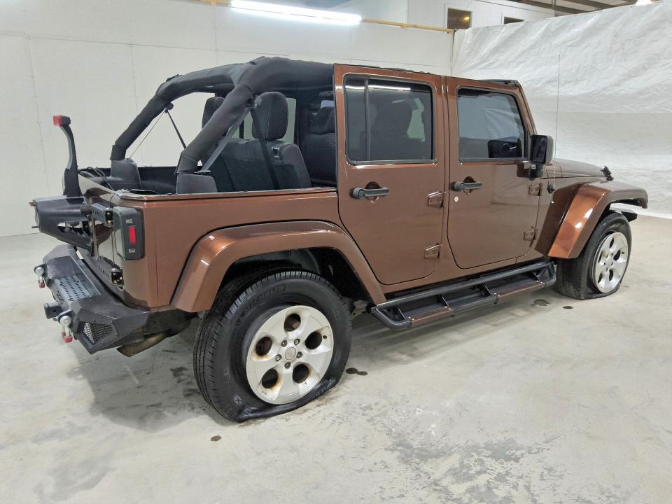 Снимка 3 от търг – 2013 JEEP WRANGLER UNLIMITED с VIN 1C4BJWEG0DL698502