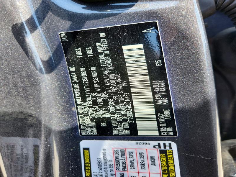 Photo 14 from auction – 2024 LEXUS NX with VIN 2T2GDCAZ4RC014483