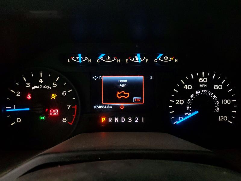 Photo 9 from auction – 2017 FORD F150 with VIN 1FTMF1E82HFA99305
