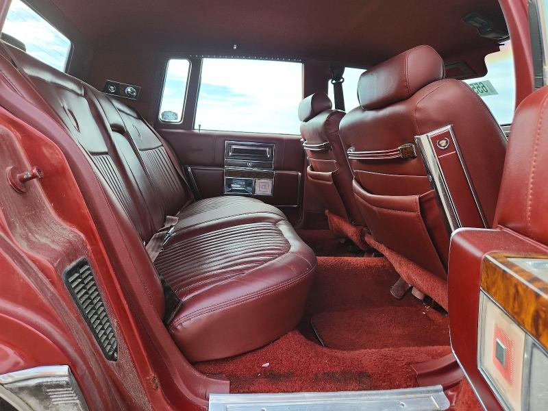 Photo 10 from auction – 1992 CADILLAC BROUGHAM with VIN 1G6DW54E2NR701020