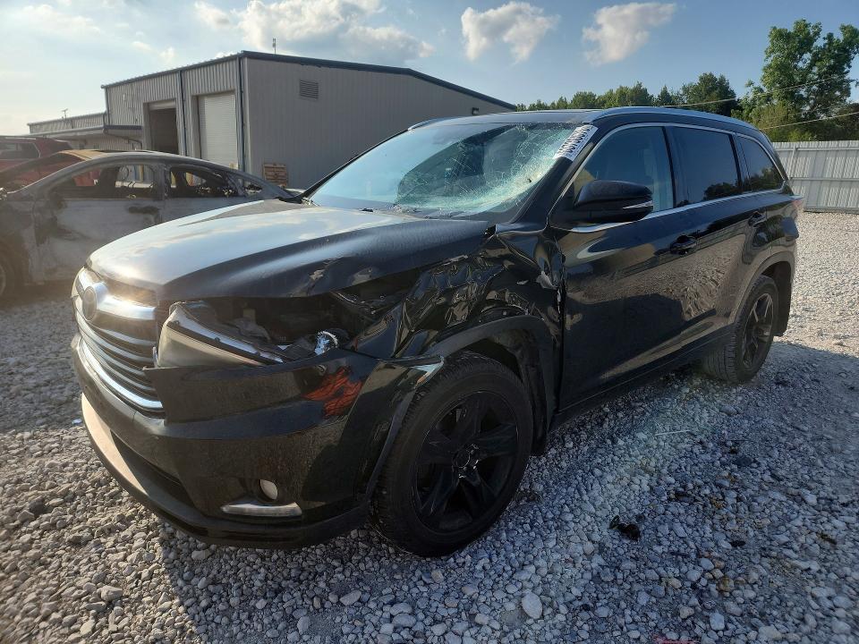 TOYOTA HIGHLANDER 2015 with VIN 5TDDKRFHXFS114512 - Photo from auction
