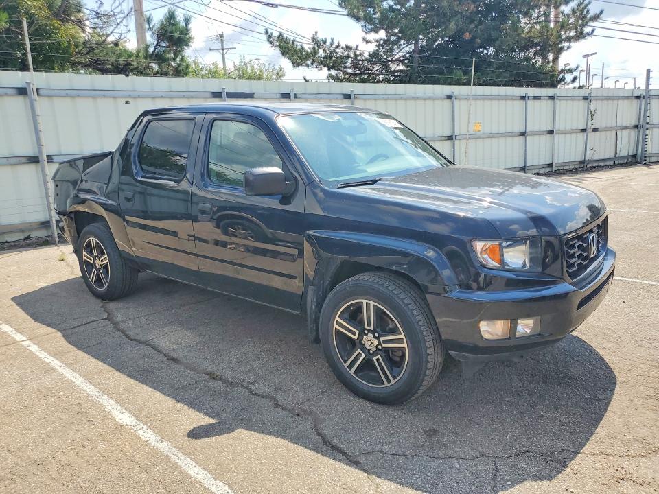 Photo 4 from auction – 2014 HONDA RIDGELINE with VIN 5FPYK1F78EB009262