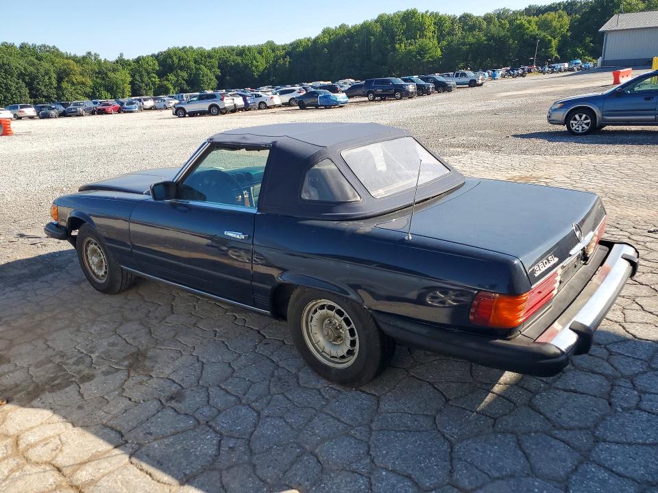 Photo 2 from auction – 1983 MERCEDES-BENZ 380 with VIN WDBBA45A3DB021979