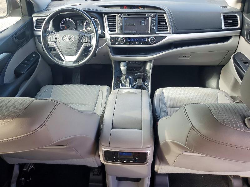 Photo 8 from auction – 2017 TOYOTA HIGHLANDER with VIN 5TDBZRFH7HS416118
