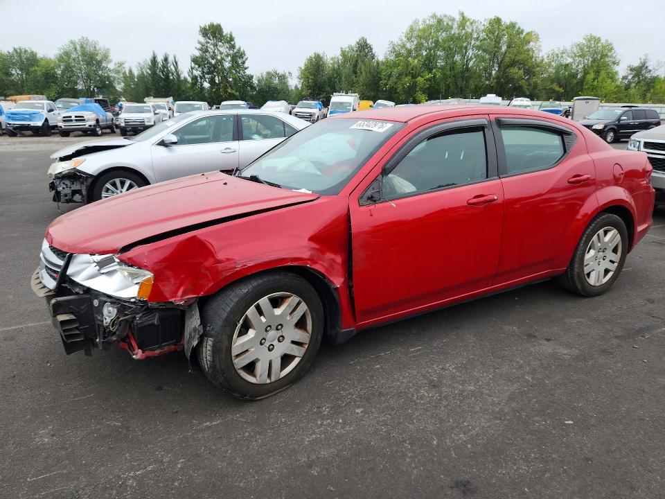 DODGE AVENGER 2014 with VIN 1C3CDZAB4EN105077 - Photo from auction