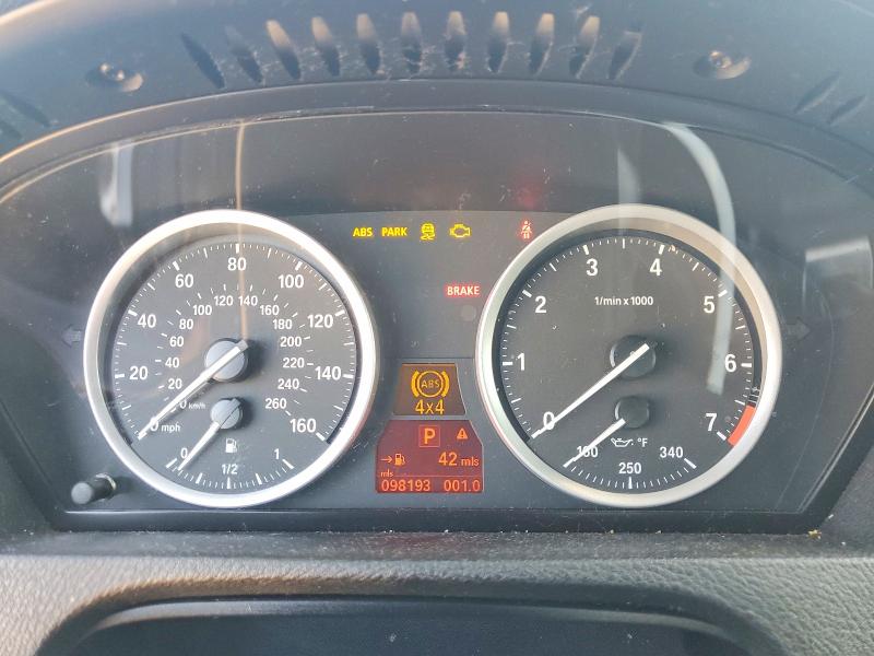 Photo 9 from auction – 2011 BMW X6 with VIN 5UXFG8C52BLZ95487