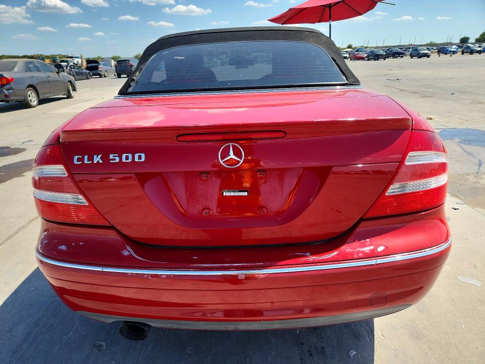 Photo 6 from auction – 2005 MERCEDES-BENZ CLK with VIN WDBTK75J35F149751