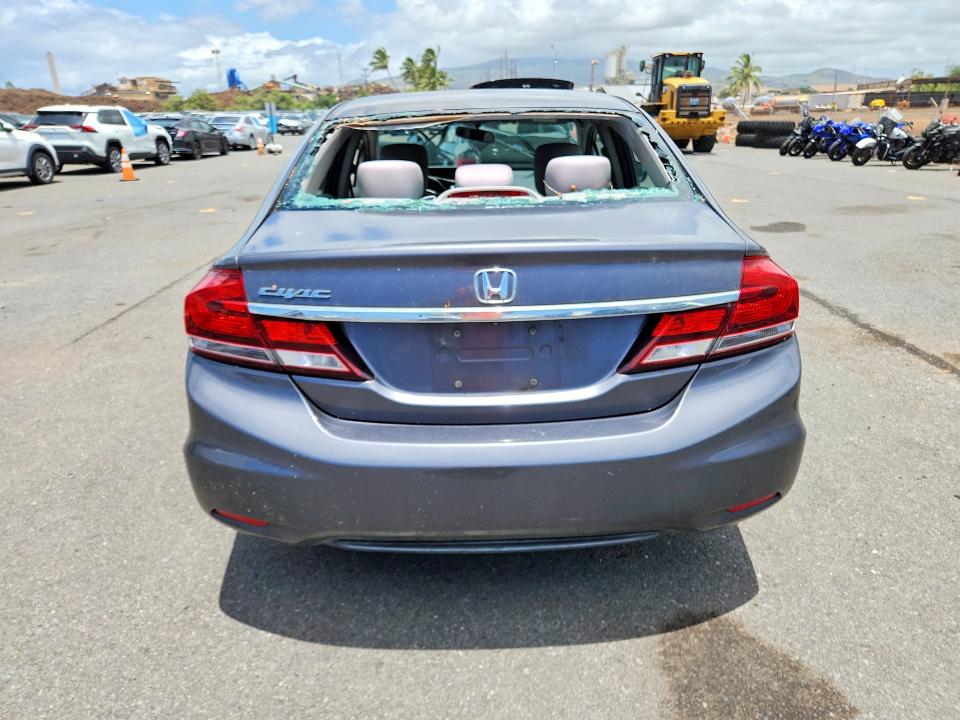 Photo 6 from auction – 2015 HONDA CIVIC with VIN 2HGFB2F5XFH542568