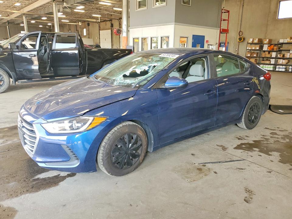 HYUNDAI ELANTRA 2017 with VIN 5NPD74LF6HH073554 - Photo from auction