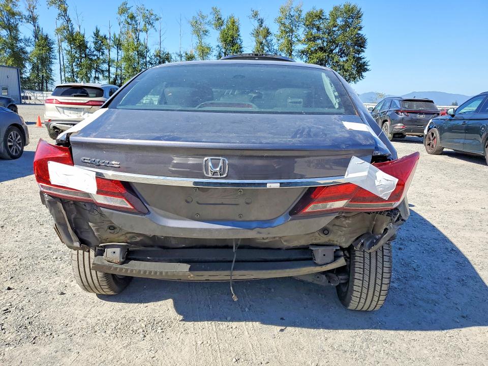 Photo 6 from auction – 2015 HONDA CIVIC with VIN 2HGFB2F89FH517915