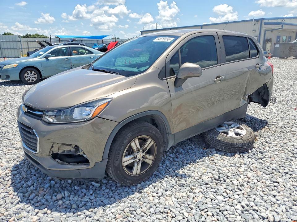CHEVROLET TRAX 2020 with VIN KL7CJKSB9LB349488 - Photo from auction