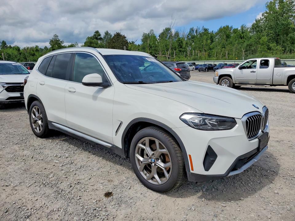 Photo 4 from auction – 2022 BMW X3 with VIN 5UX53DP03N9M81292