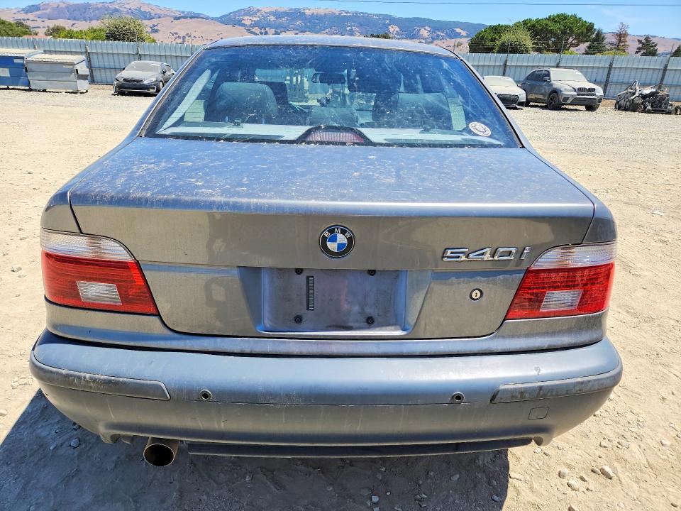 Photo 6 from auction – 2003 BMW 540 with VIN WBADN63443GS56591