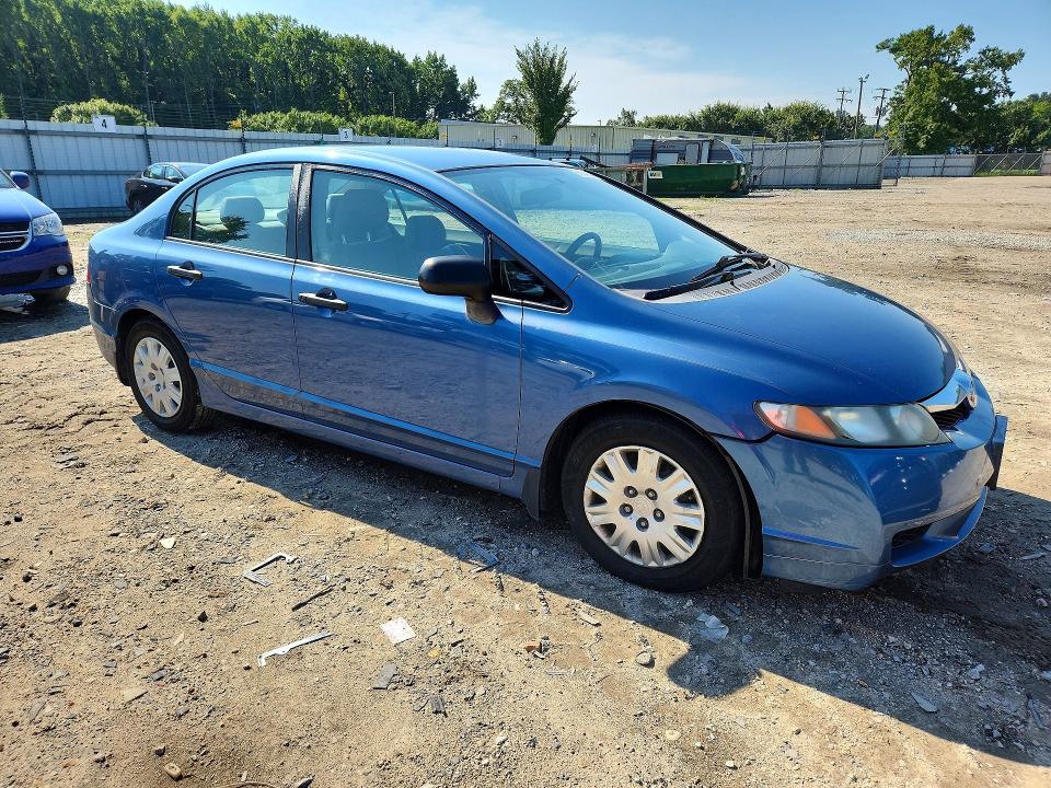 Photo 4 from auction – 2009 HONDA CIVIC with VIN 2HGFA16319H327077