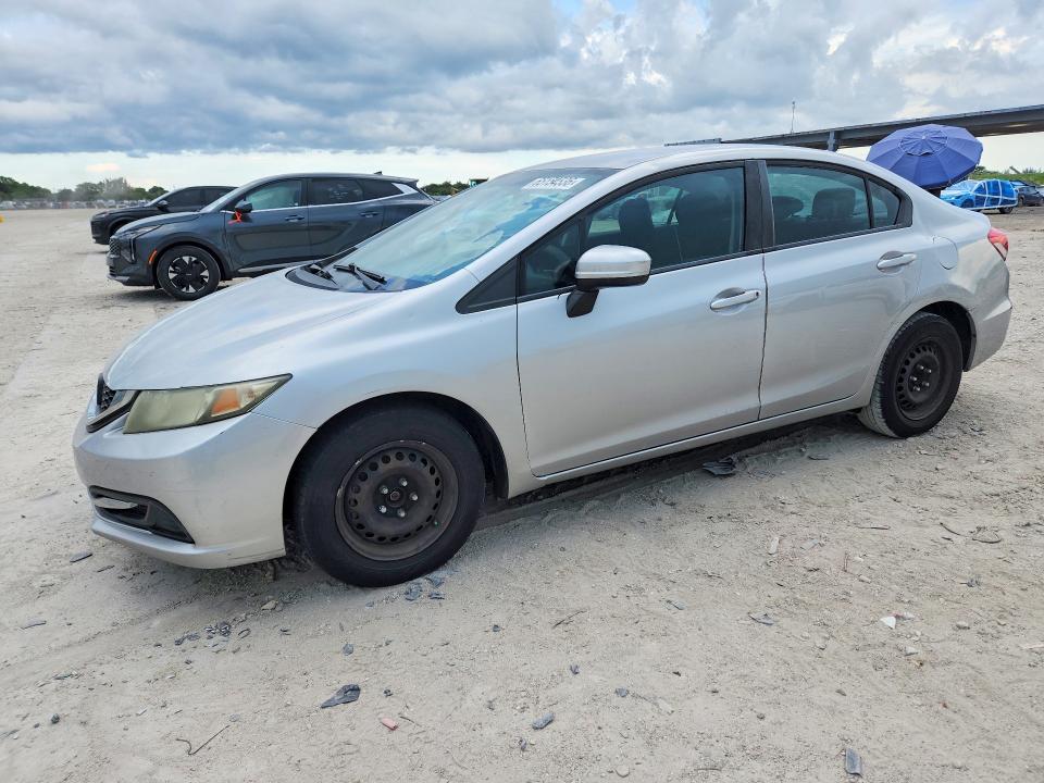 HONDA CIVIC 2014 with VIN 19XFB2F55EE017183 - Photo from auction