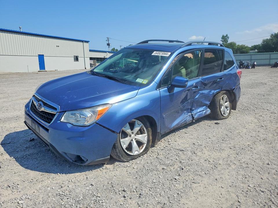SUBARU FORESTER 2015 with VIN JF2SJAKC9FH470008 - Photo from auction