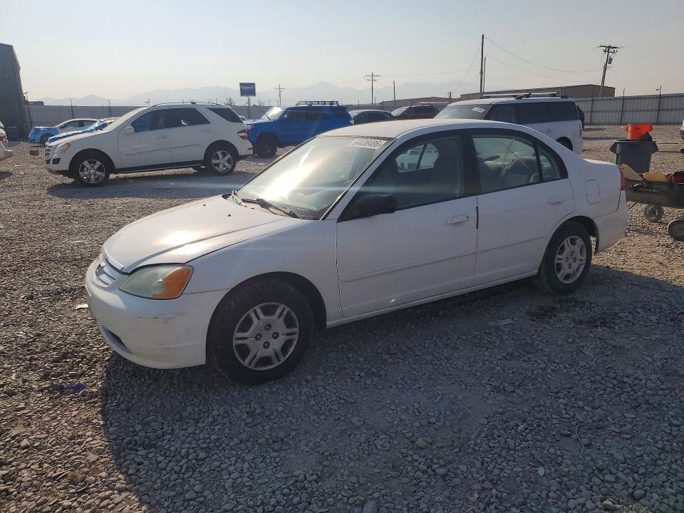 HONDA CIVIC 2002 with VIN 2HGES16592H522067 - Photo from auction