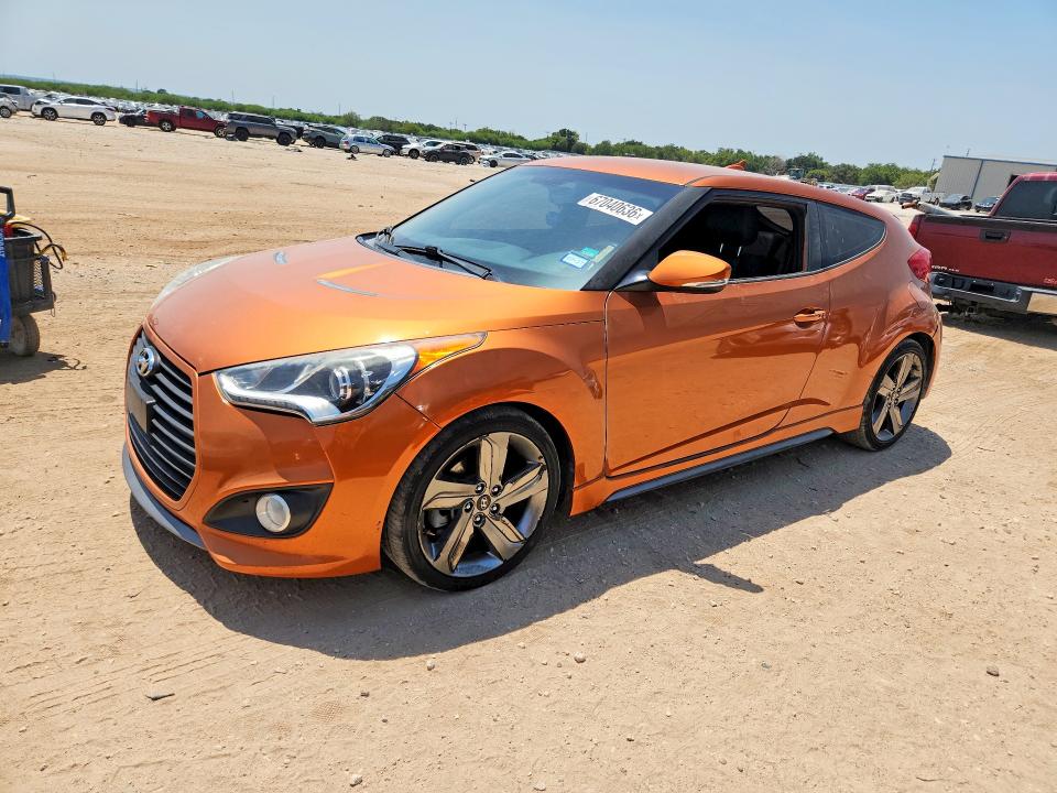 HYUNDAI VELOSTER 2014 con VIN KMHTC6AE9EU209976 - Foto de la subasta