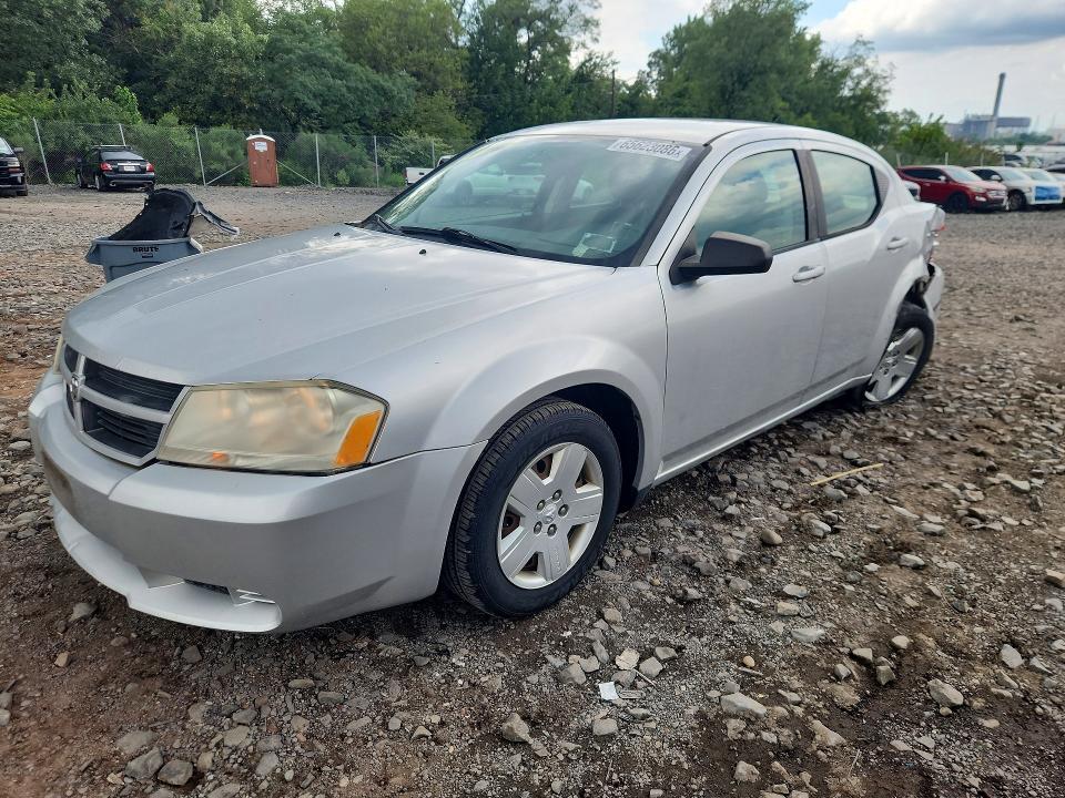 DODGE AVENGER 2008 with VIN 1B3LC46R68N283490 - Photo from auction