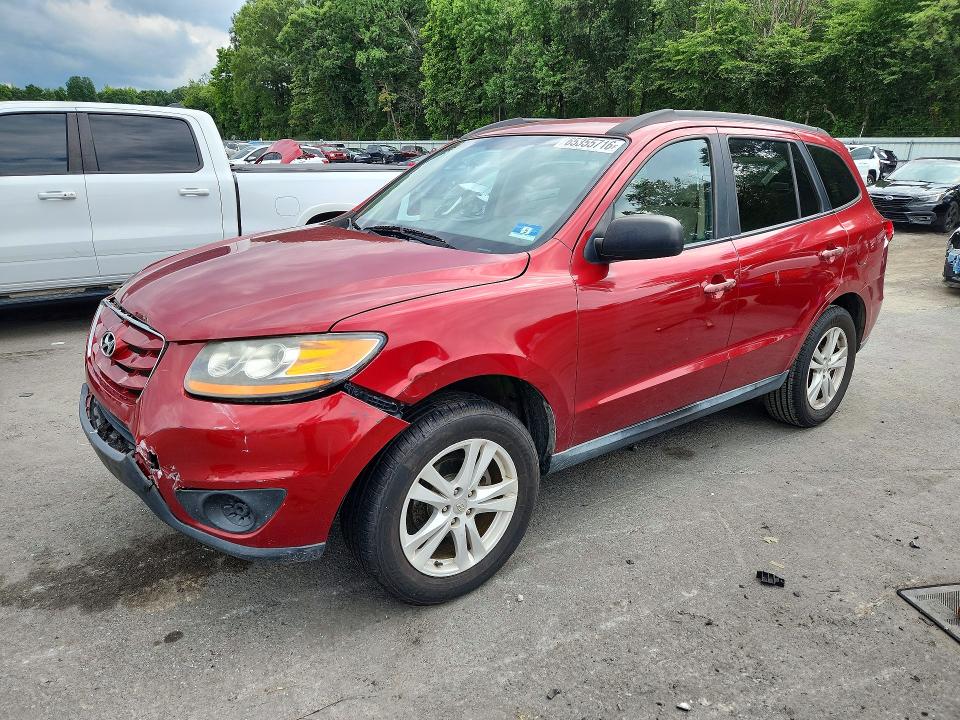 HYUNDAI SANTA FE 2010 with VIN 5NMSG3AB2AH400133 - Photo from auction