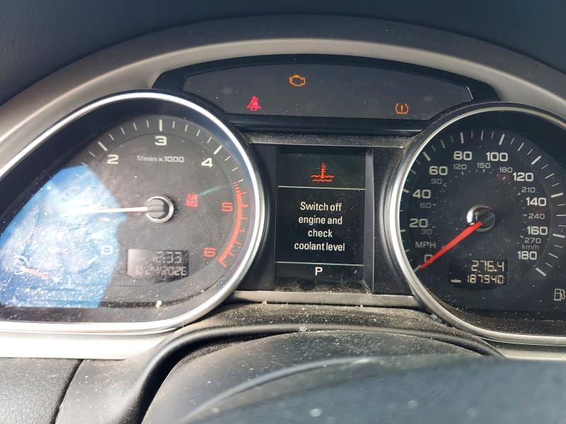 Photo 9 from auction – 2013 AUDI Q7 with VIN WA1LMAFE8DD007989