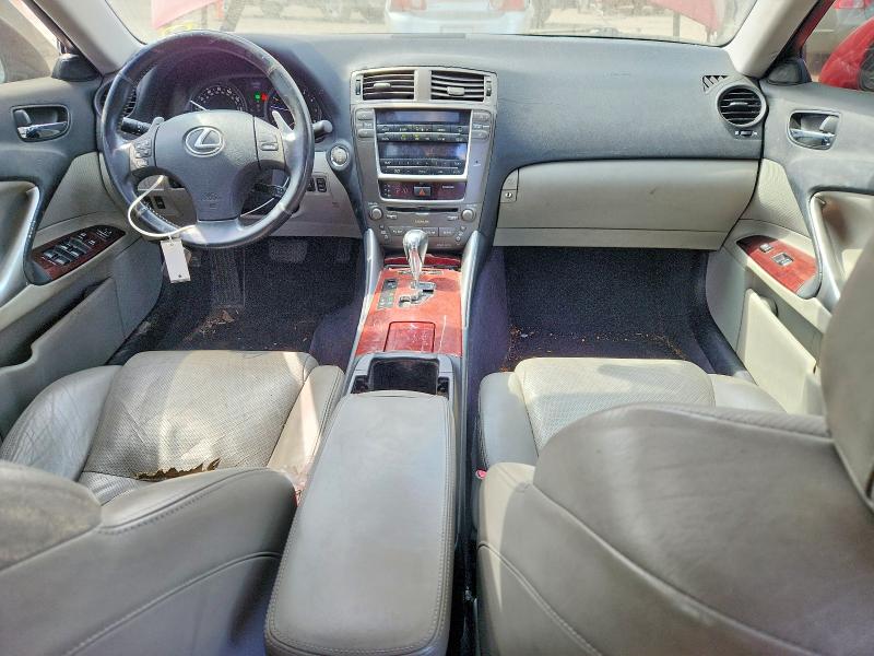 Photo 8 from auction – 2007 LEXUS IS with VIN JTHCK262472011141