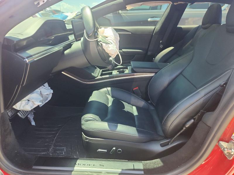 Photo 7 from auction – 2021 TESLA MODEL S with VIN 5YJSA1E60MF434693
