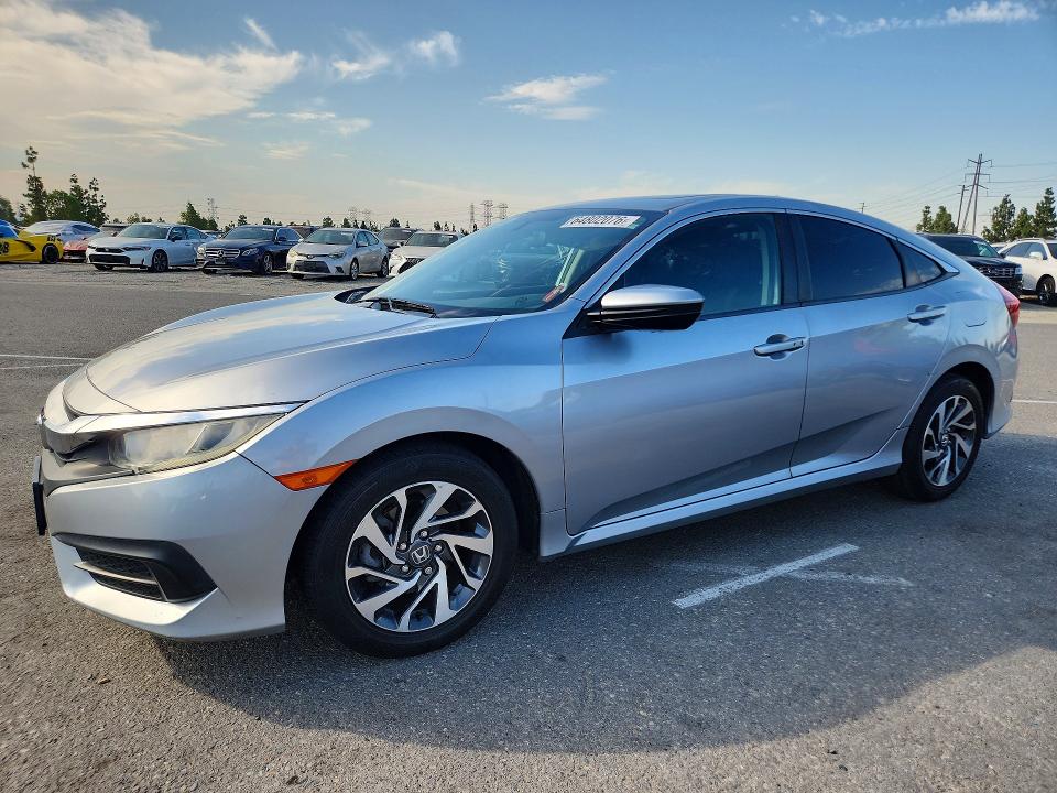 HONDA CIVIC 2016 with VIN 19XFC2F77GE240083 - Photo from auction