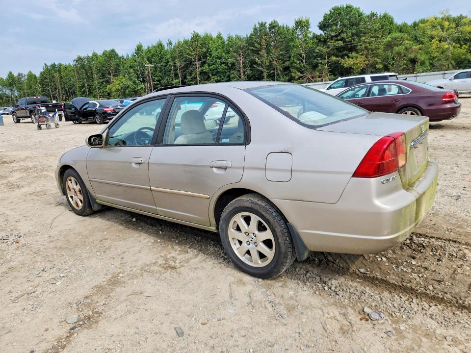 Photo 2 from auction – 2002 HONDA CIVIC with VIN 1HGES267X2L050729