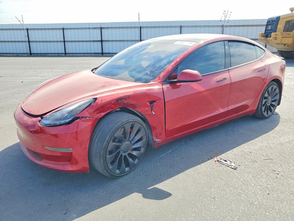 TESLA MODEL 3 2021 with VIN 5YJ3E1EC5MF985006 - Photo from auction