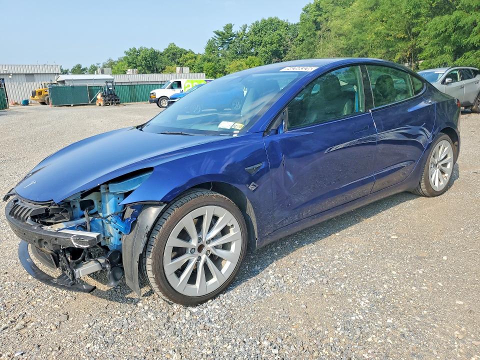 TESLA MODEL 3 2022 with VIN 5YJ3E1EA1NF371926 - Photo from auction