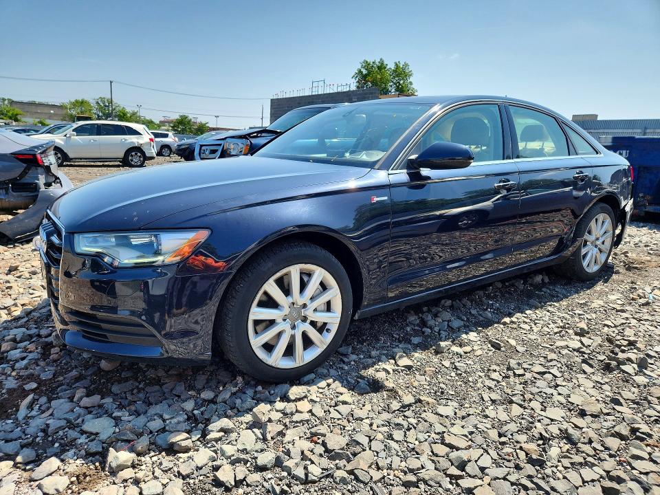 AUDI A6 2013 with VIN WAUGGAFC5DN107813 - Photo from auction